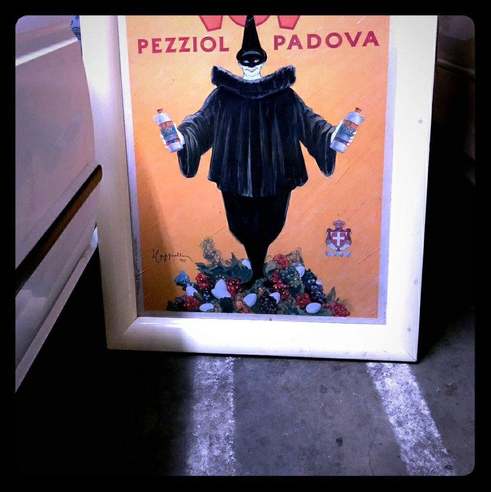 "VOV" Russian print in custom frame